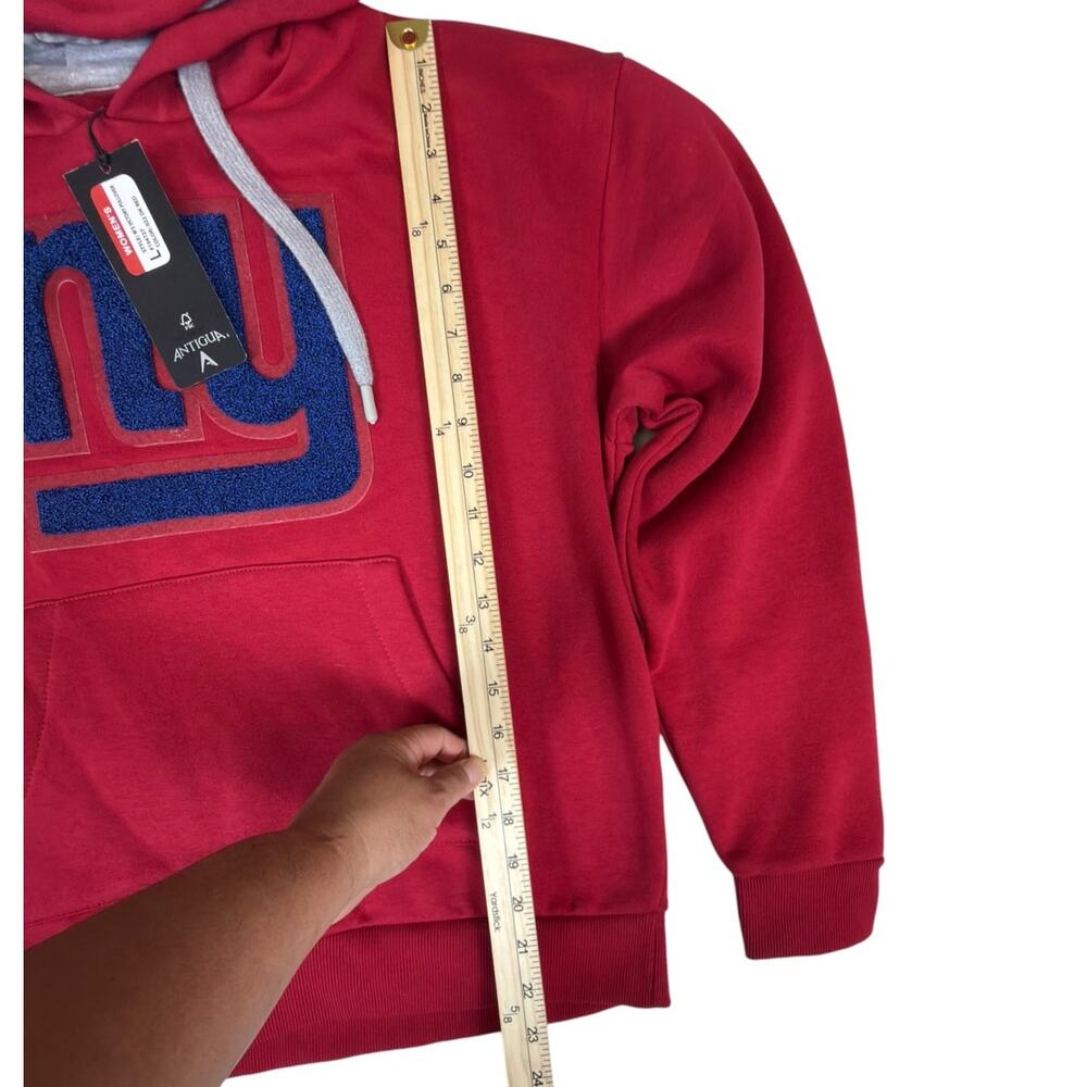Women’s Antigua New York Giants Hoodie Red Size L NWT - Picture 5 of 9
